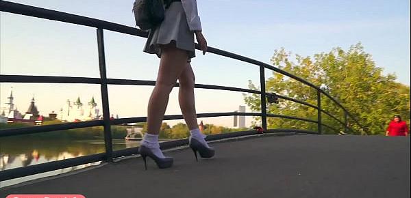  Anime Hentai Style Up Skirt Flashing by Jeny Smith